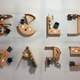 Illustration for article titled 9 Crazy 3D Typefaces Made From Everyday Objects
